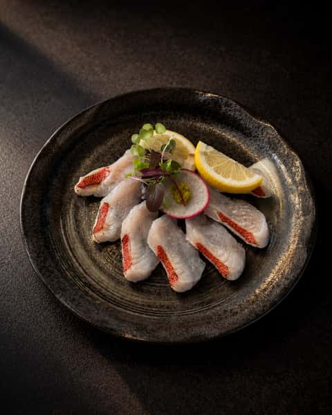 Kinme Goldeneye Snapper Sashimi