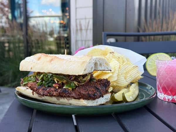 Summer Baja Steak Sandwich