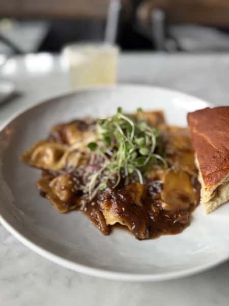 Red Wine Braised Beef Ravioli