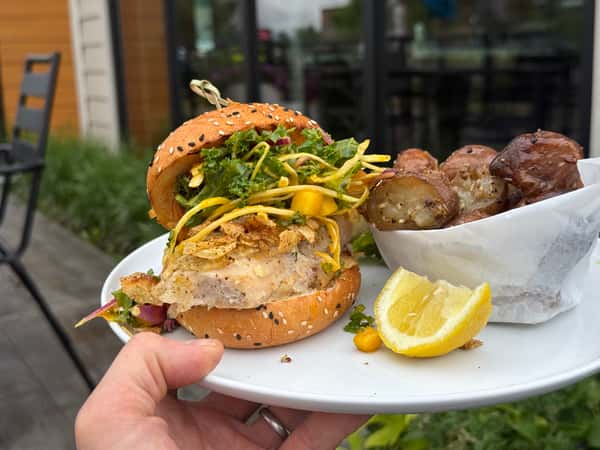 Summer Mahi Mahi Crunch Burger