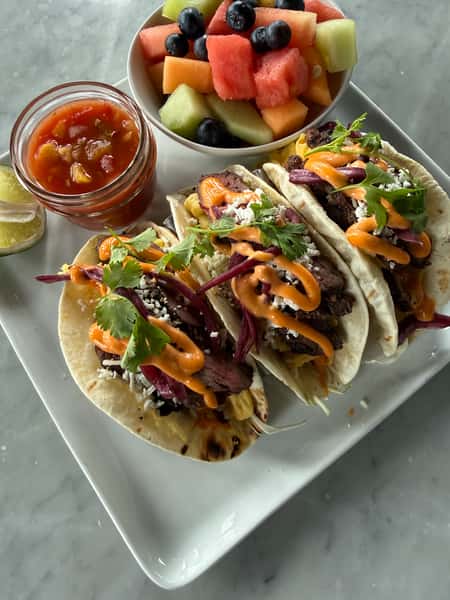 Morning Steak Tacos