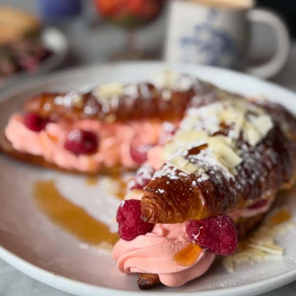 Raspberry Croissant