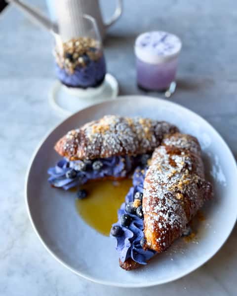 Blueberry Croissant