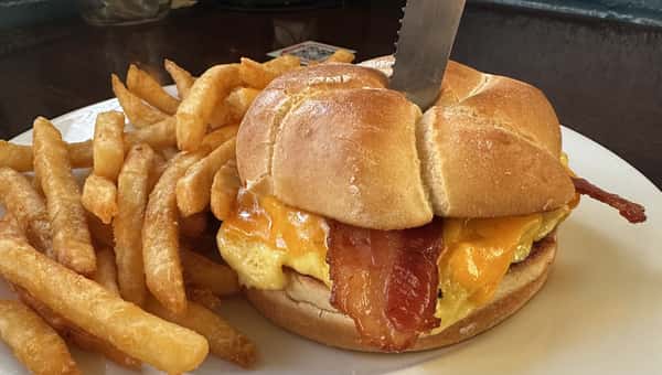 All day B-fast sandwich