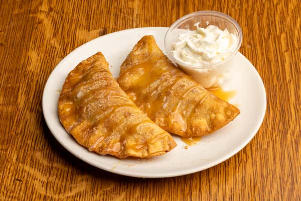 peach cobbler empanadas