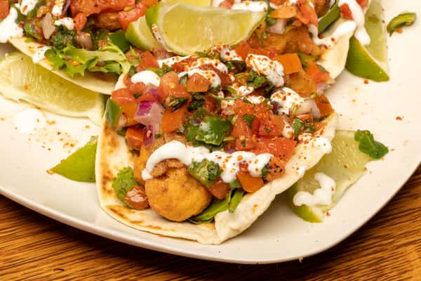 Fried Cauliflower Tacos