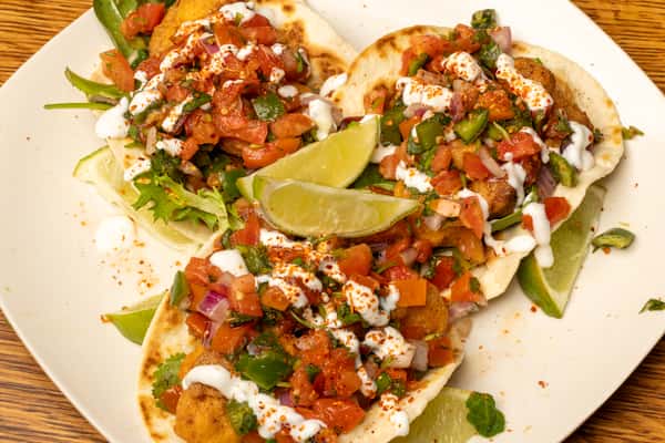fried cauliflower tacos