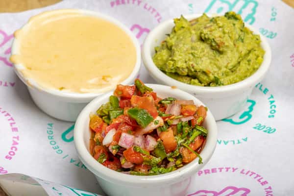 Trio- Pico, Guacamole, Salsa