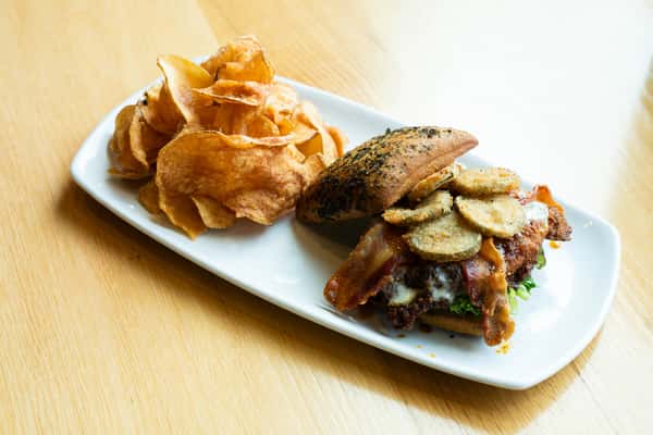 sweet chili chicken sandwich