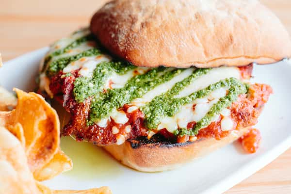 Chicken Parmigian Sandwich