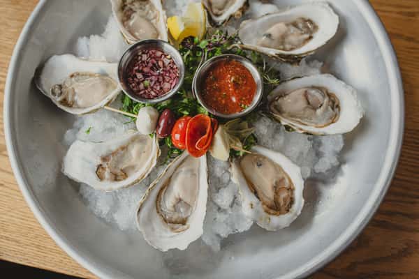 Oysters In a Half Shell