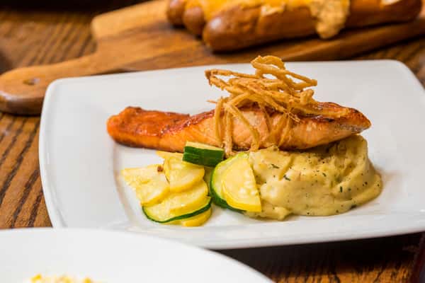 Bourbon Grilled Salmon