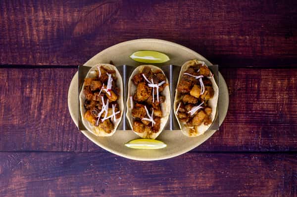 Taco Chicharron (3 Tacos per order)