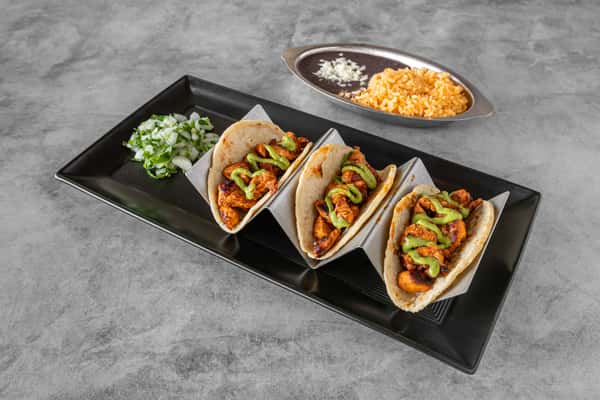 Taco Al Carbon (3 Tacos per order)