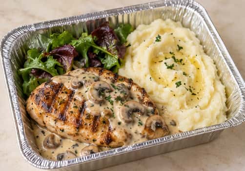 Chicken Breast with Mushroom Sauce