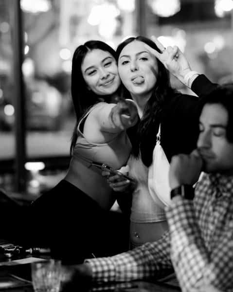 Group of people at the best Hookah Lounge in Las Vegas at Nukha