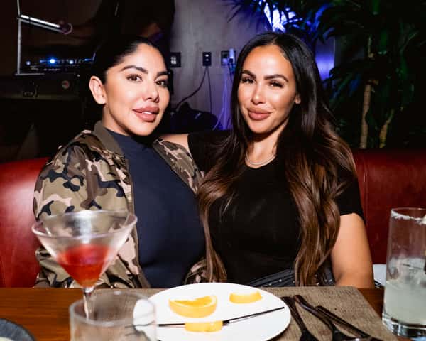 A couple at the best Hookah Lounge in Las Vegas at Nukha