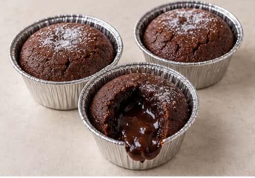 Chocolate Volcano Cake