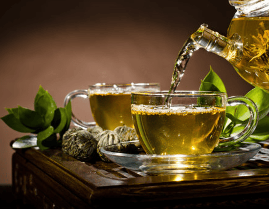 GREEN TEA POT