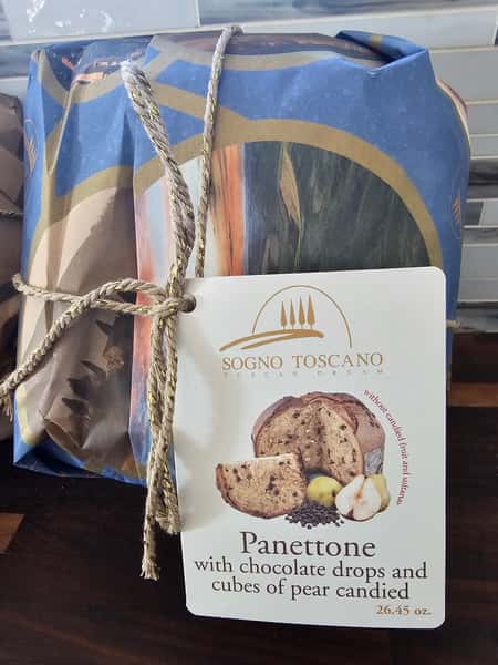 Panettone, Chocolate & Pear