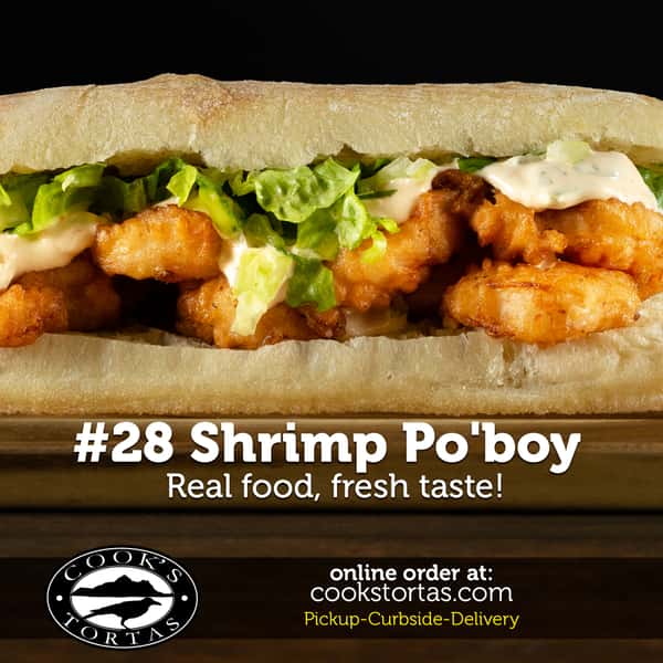 SHRIMP PO' BOY #28
