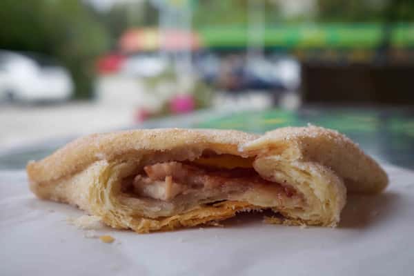strawberry cheesecake empanada
