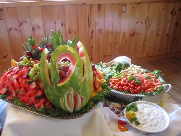catering table