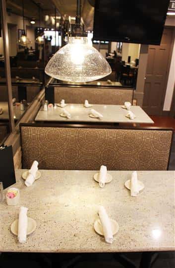 Dining area