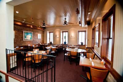 upstairs dining area