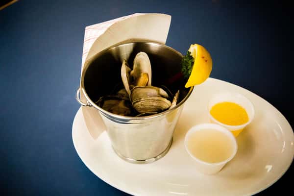 Bucket of Steamed Clams