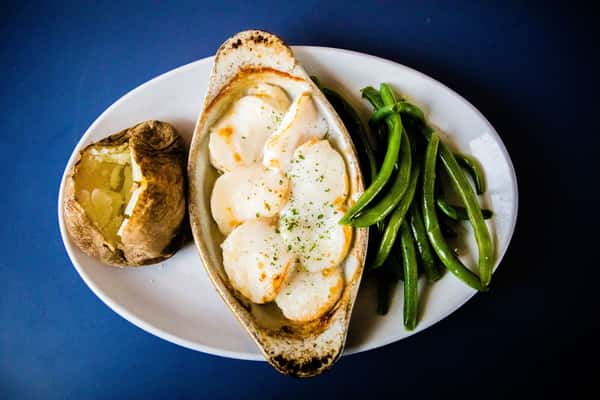 Baked Scallops
