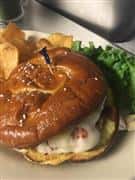 Cuban On a Pretzel Roll