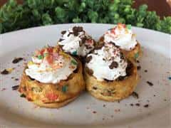 Mini Pebble Waffles