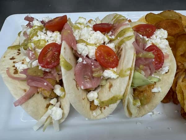 SHRIMP TACOS