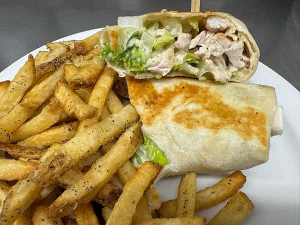 CHICKEN CAESAR WRAP
