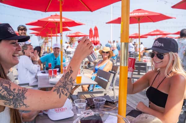 Who doesn't love a good sunday funday? Come out and vibe to the @dubassassins tomorrow from 2-6pm! 🌞🌊