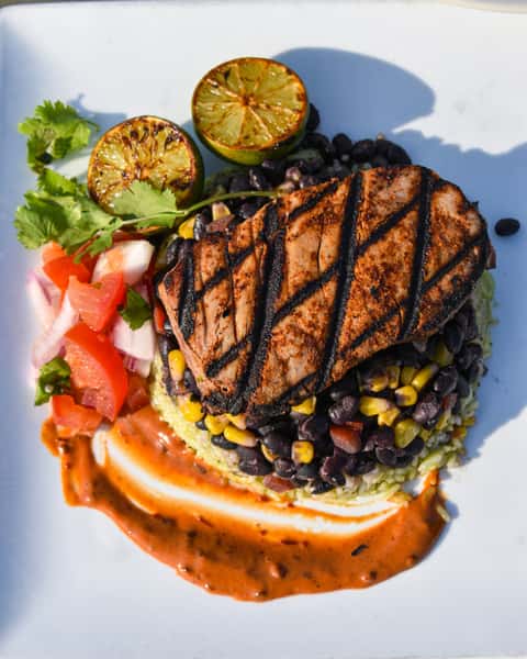 blackened salmon