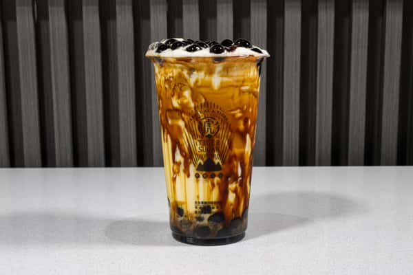 S7. Black Sugar Boba+Red Bean+Milk/C.M.