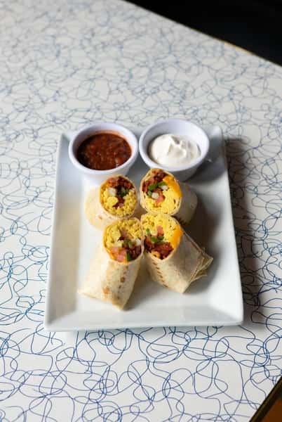 Bacon Breakfast Burrito (6)