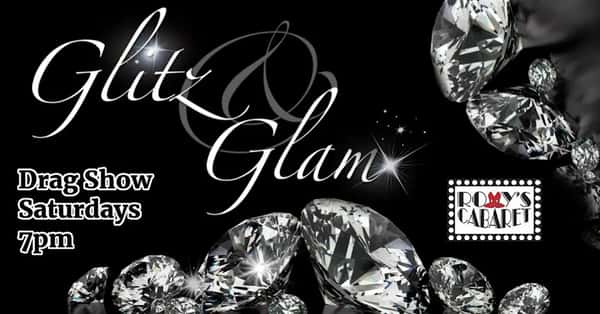 Glitz & Glam Drag Show flyer