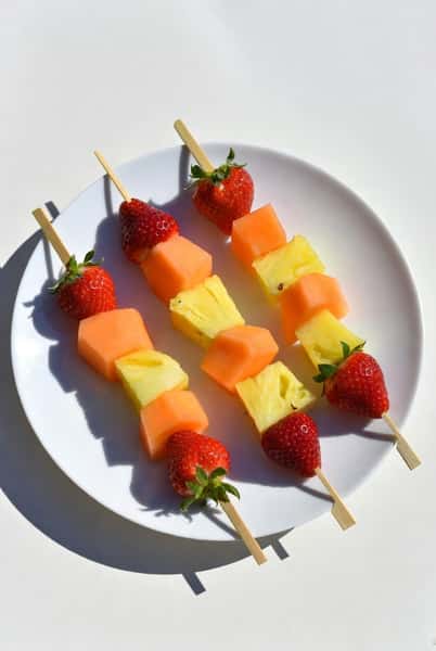 Fresh Fruit Skewers (6)