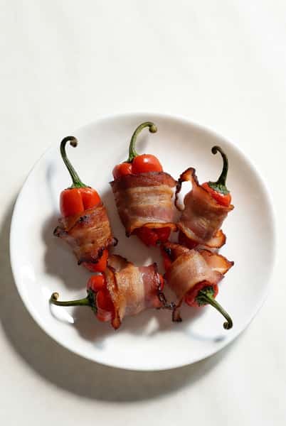 Bacon Wrapped Peppadew (24)
