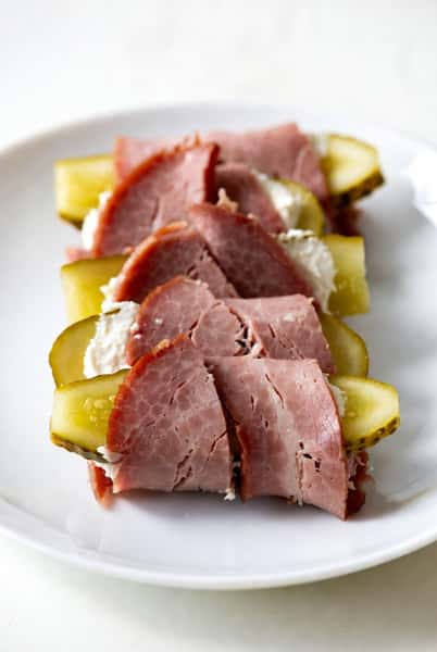 Pastrami Pickle Roll Ups (12)