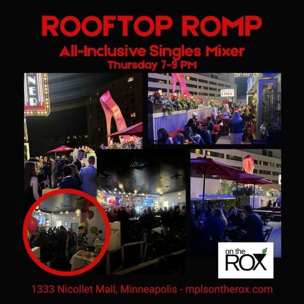 Rooftop Romp All Inclusive Singles Mixer