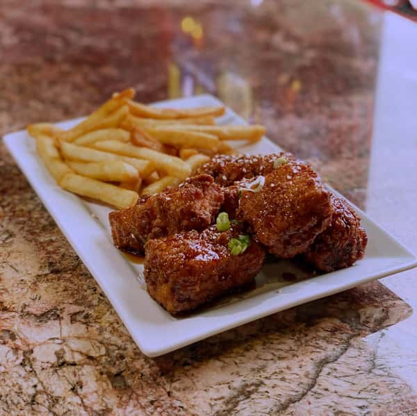 Phuket Honey Ginger Salmon Bites