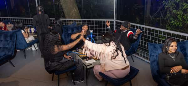Friends at Weezy's