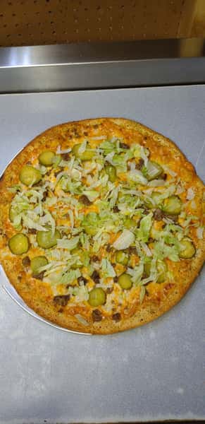 Cheeseburger Pizza