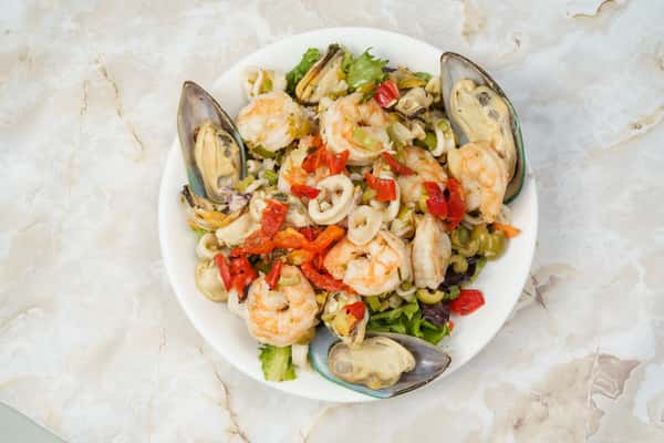 Seafood Calamari Salad