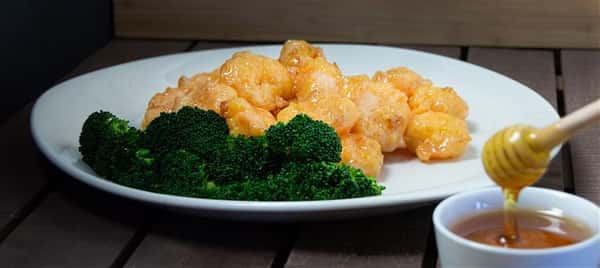 chicken and broccoli with honey