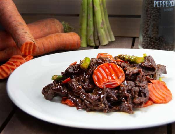 spicy beef with vegetables